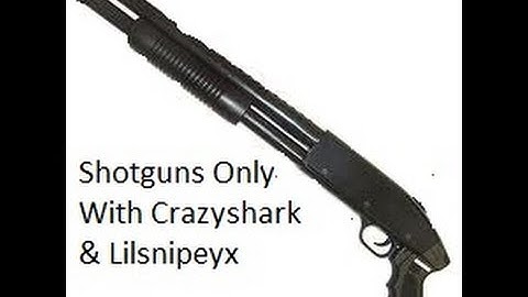 Crazyshark Modern Warfare 3 Survival: Shotguns Only Challenge With Lilsnipeyx: Part 1