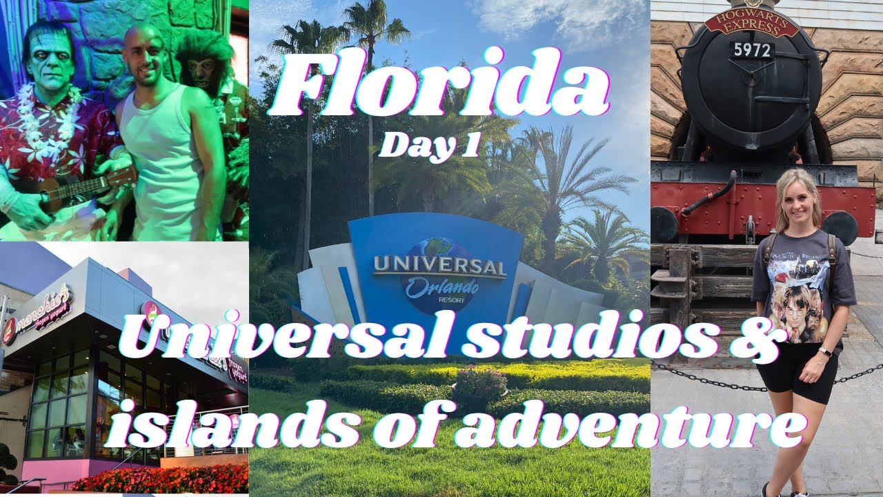 Florida day 1~ Universal ~ Panda express ~ Menchies ~ trying hot butter beer ~ July 2024