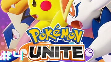 Pokemon Unite - Gameplay Walkthrough Part 4 - Pikachu Standard Unite Battles! (Nintendo Switch)