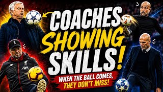 When Coaches Turn Into Footballers! 🤯⚽ 