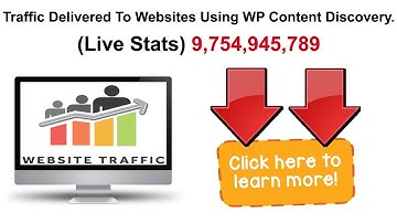 How To Get Free Website Traffic To Any WordPress Website
