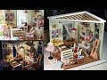 Diy dollhouse kit miniature sewing room  rolife lisas tailor