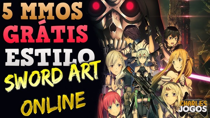 7 Animes PARECIDOS com SWORD ART ONLINE 