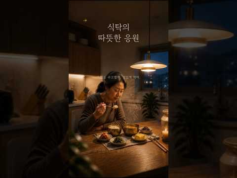 🍚 오늘 식탁이 당신을 응원합니다 #쇼츠 #shorts #소울푸드 #food #건강밥상 #건강비법 #집밥 #시니어건강 #이은하 #당신께만