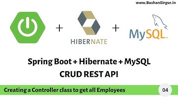 Spring Boot Hibernate - Creating Controller to get all employees [Part 4]