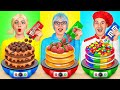 Me vs Grandma Cooking Challenge | Funny Food Situations &amp; Parenting Hacks by RATATA COOL