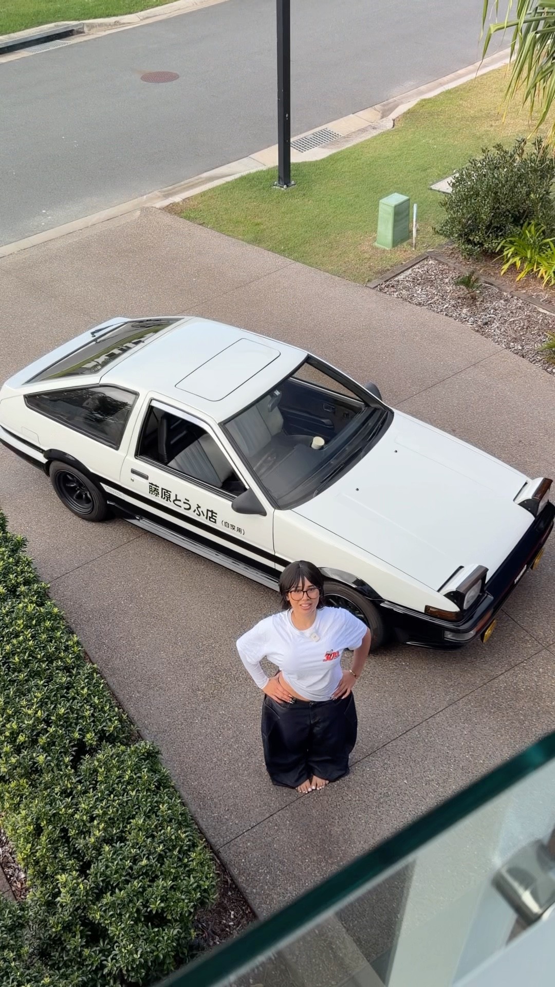Hachi-Roku drive heheheh new vlog coming this week! #ae86 #toyota