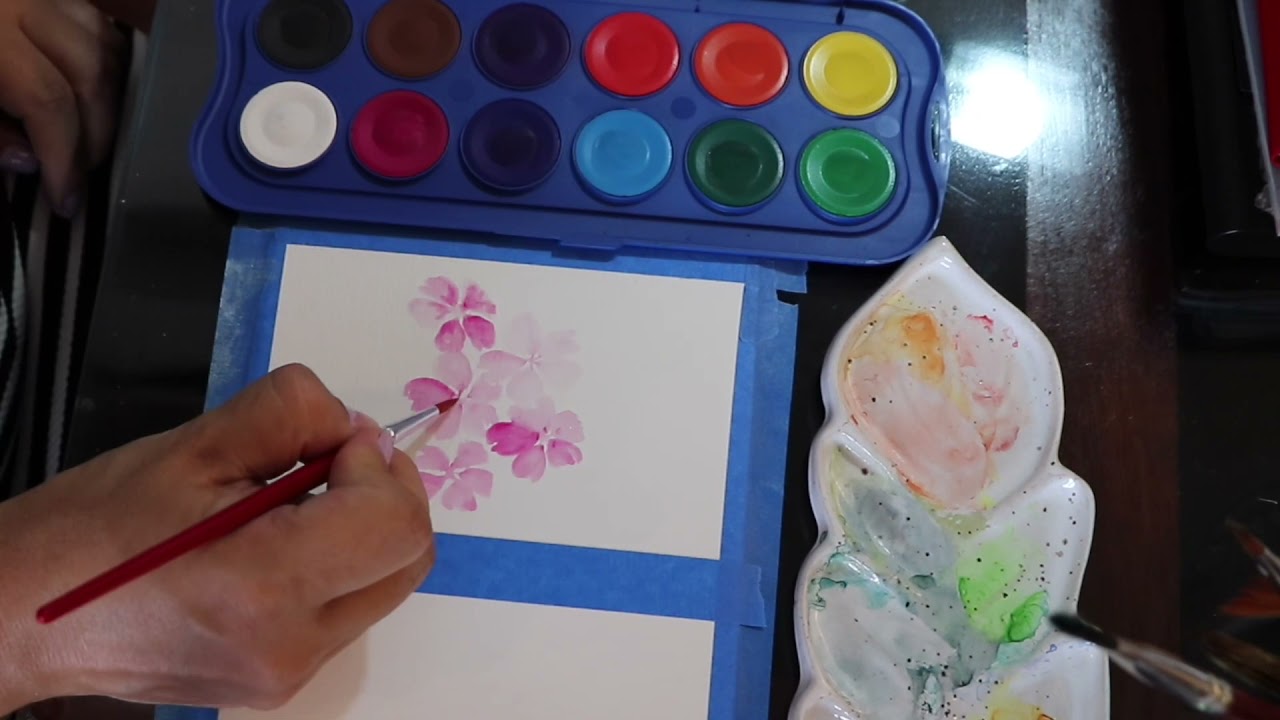 Resenha Aquarela Escolar Giotto E Pinturas Simples Para Fazer Com A