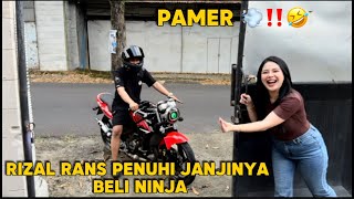 SIGEMOY RIZAL RANS' ARRIVAL BRINGS HIS NEW NINJA 🔥‼️