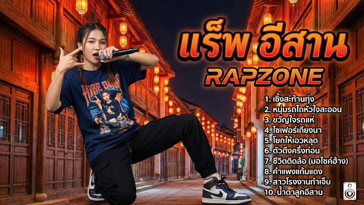 รวม10เพลงโคตรแมส! | แร็พอีสาน "สู้ชีวิต" | รวม Hiphop ที่ทุกคนต้องฟัง