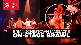 Fight erupts on stage between members of Brian Jonestown Massacre