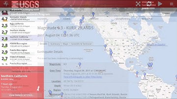 Earthquake! on Android Tablet