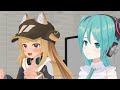 Vtuber 3D animation  - Miku Hololive style epic