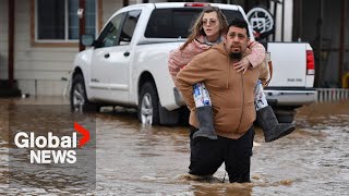 Storm-battered California declares state of emergency after days of deadly storms