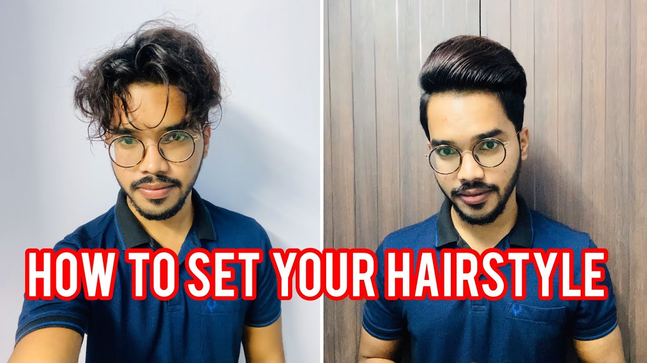 How To Set Your Hairstyle | In Telugu | Ravinder’s Fashion - YouTube