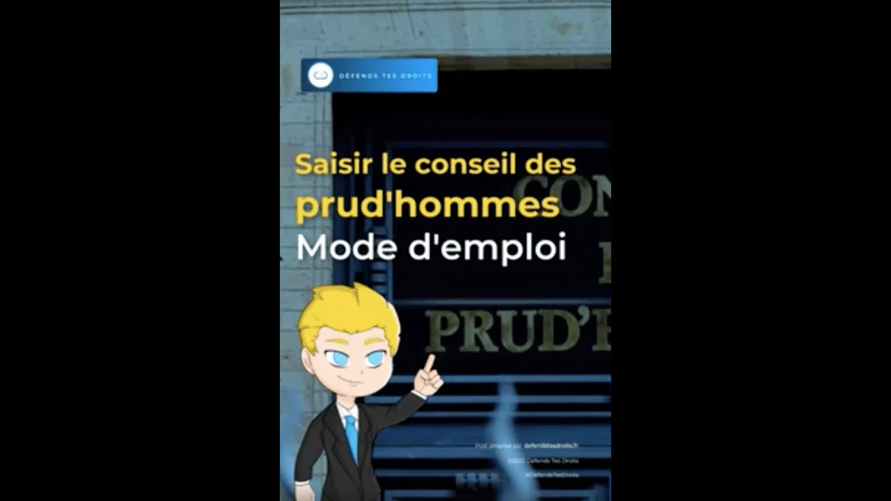 Saisir le Conseil des Prud'Hommes YouTube