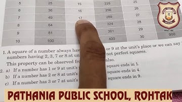Pathania Public School Main Campus Rohtak (Maths Class 8th)