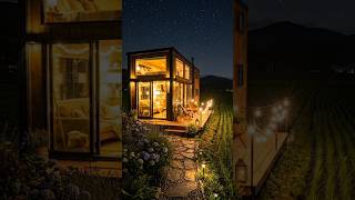 Building dream cozy house by the rice field 🏠🌾 | Time-lapse #shorts #nature #dream