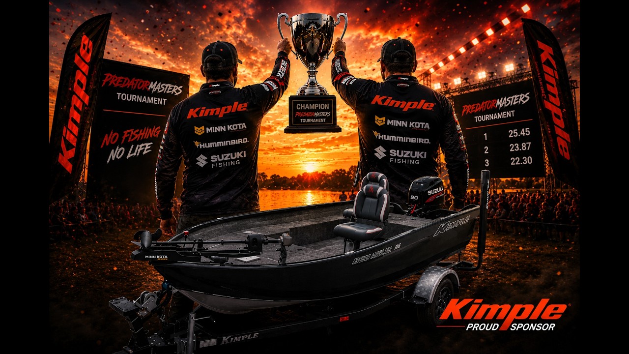 ANGELBOOT im WERT von 13.500.00 Euro gewinnen Der Predatormaster- Kimple Fishing Cup