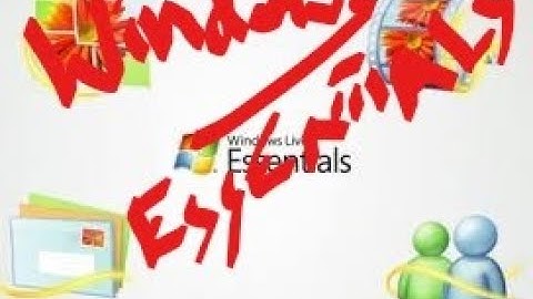 How to install/download Windows Essentials 2012 (after being discontinued in 2017)