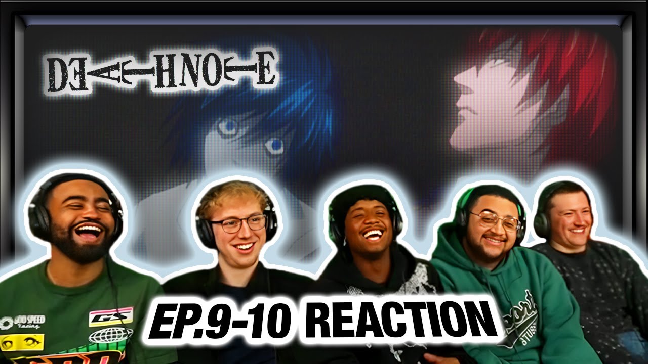 Death Note First Rurle THEY FINALLY MEET! First Time Reaction to Death Note Episodes 1x9 ...