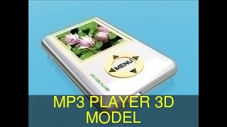 3D Model of MP3 PLAYER Review