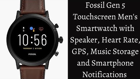 Fossil Gen 5 Touchscreen Men