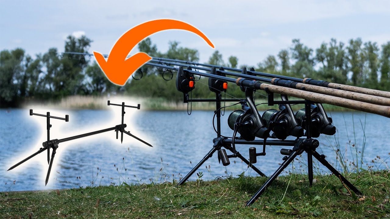 Black Slim Rod Pod | Carp Fishing In Shops Now - YouTube