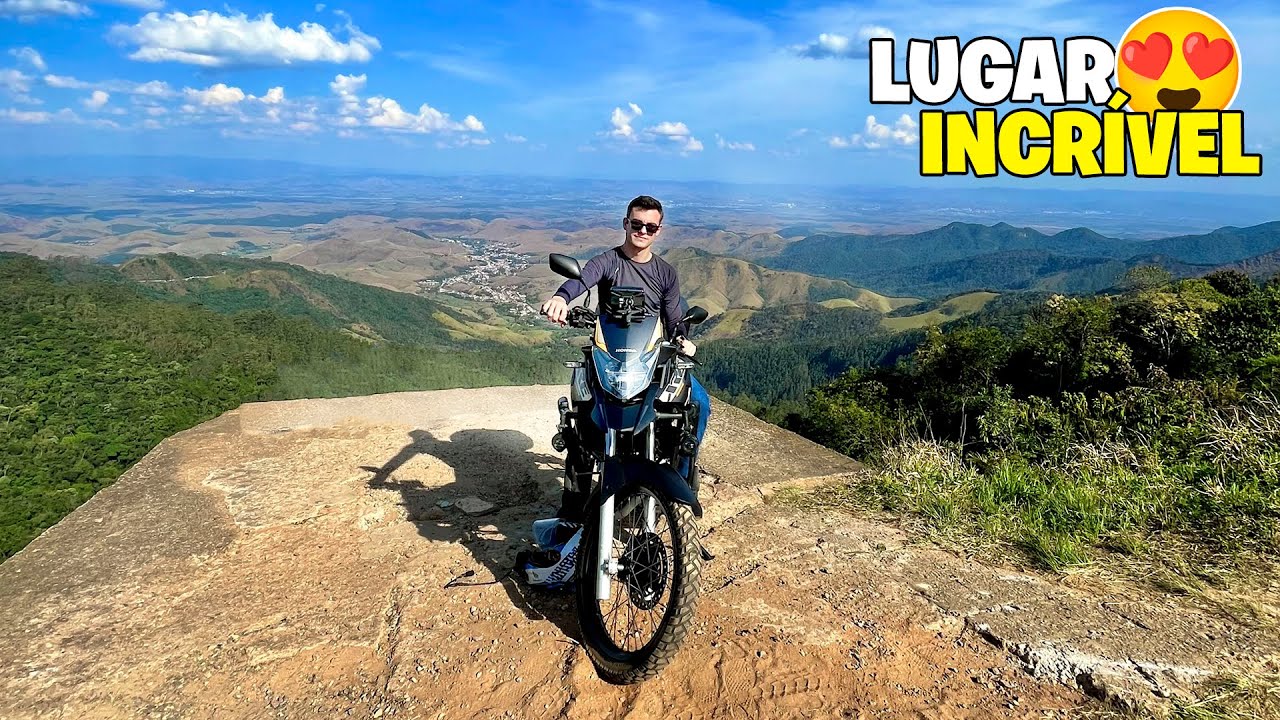 VIAGEM DE MOTO PELA SERRA DE WENCESLAU BRÁZ E PICO DO ATAQUE