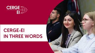 Meet Our Students: CERGE-EI in three words