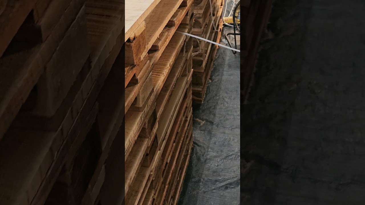 How to prepare wooden Pallets stack for MBr fumigation. 