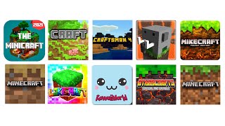 Minecraft Pe Vs Minecraft Trial Vs Mikecraft Vs Atharcrafts Vs Multicraft Vs Seacrafts Vs Minicraft