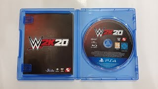 WWE 2K20 PS4 Unboxing and Gameplay