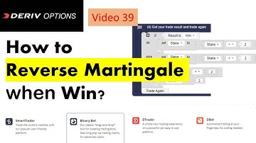 How to create a binary bot? Binary Trading Strategy "Reverse Martingale" - Video 39