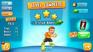 All 3 STARS LEVELS Dude Perfect 2 - Level 1 to 10 (Mobile Game) screenshot 3