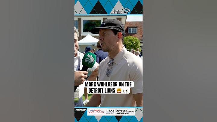 MARK WAHLBERG LOVES the Detroit Lions & Dan Campbell 🦁