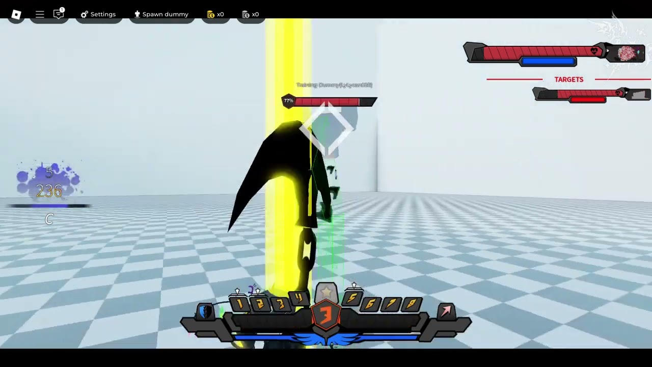 [Roblox Black magic 2 Havoc Combo]