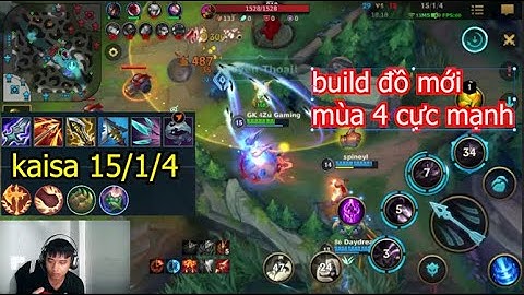 Tốc Chiến | Gánh team cực khỏe với build đồ mới của kaisa - 4 Zú Gaming