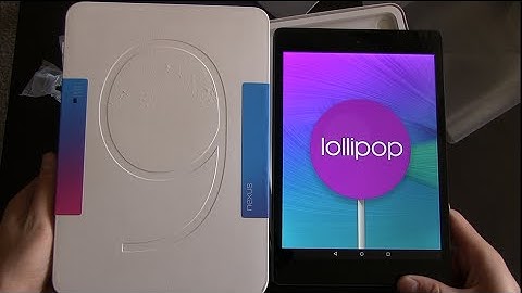 Google Nexus 9 Unboxing and Hands On