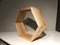 DIY Hexagon (or Honeycomb) Shelves