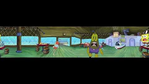 Take a 360° Tour of the Krusty Krab! but it