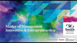 Master of Management Innovation & Entrepreneurship Program Overview | June 16, 2025