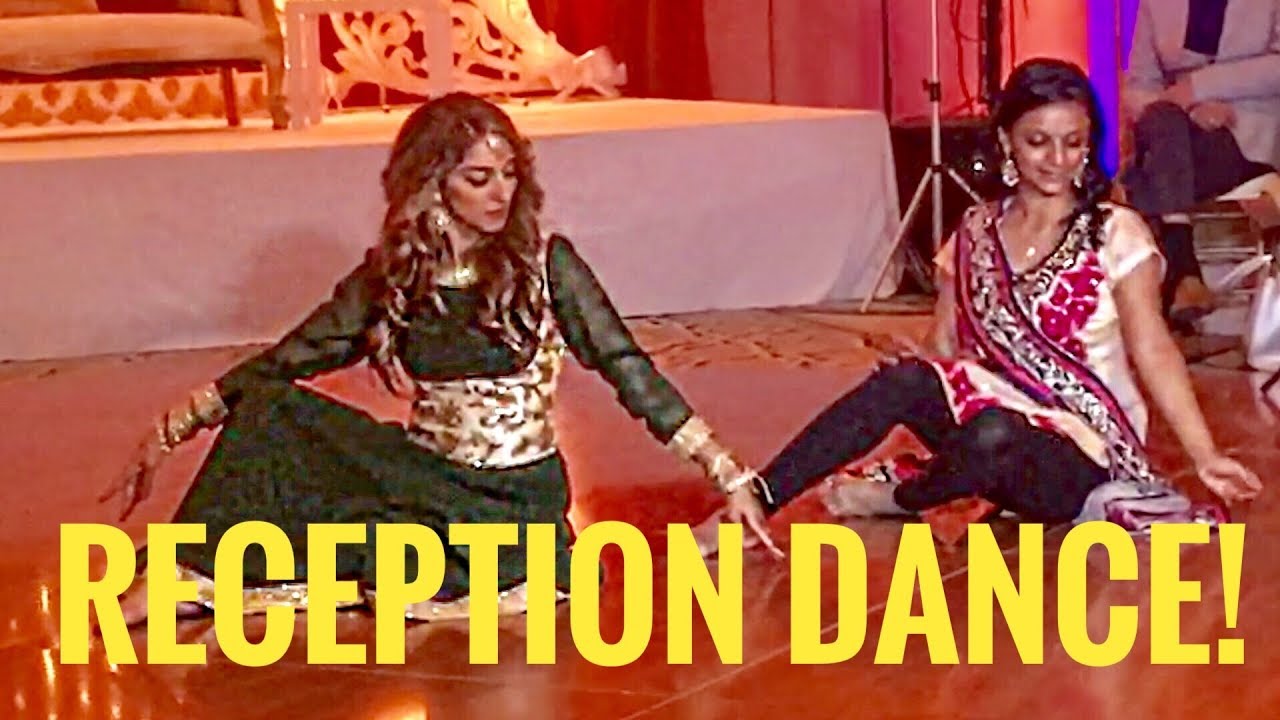 BEST WEDDING RECEPTION DANCE!! (BOLLYWOOD, BHANGRA, GIDDHA) l Simmi Singh