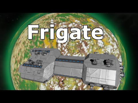 Space Engineers Frigate Design