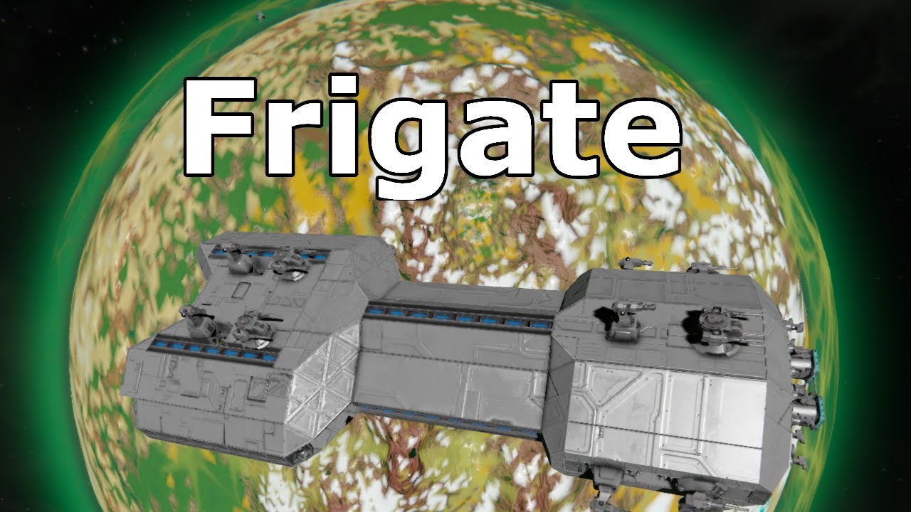 Space Engineers Ship Showcase [Frigate] - YouTube