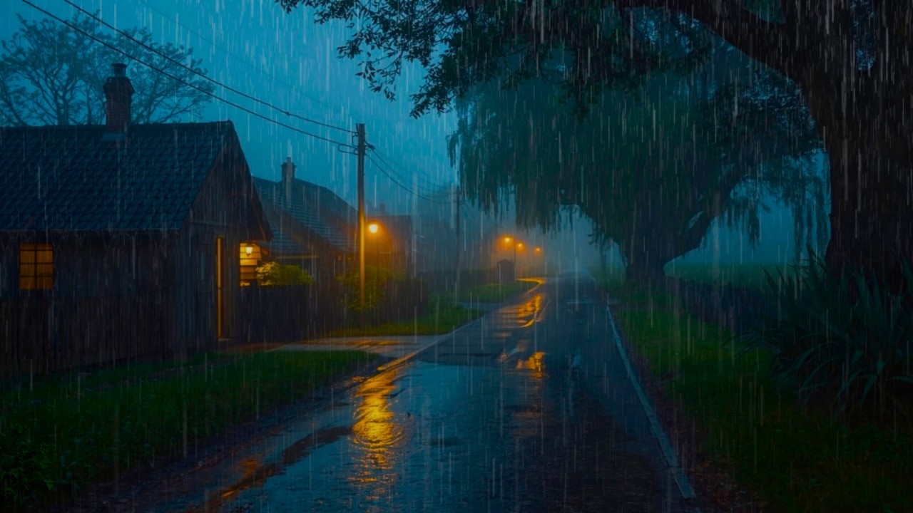 Sounds of Rain & Thunder for Deep Sleep – Relax Your Mind & Sleep Peacefully Tonight