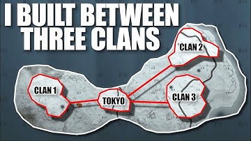 I BUILT IN THE MIDDLE OF 3 CLANS on WIPE DAY | Solo Rust (1 of 4)