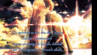 Video thumbnail of "Nightcore - Du bist mein Ein und Alles - Lyrics"