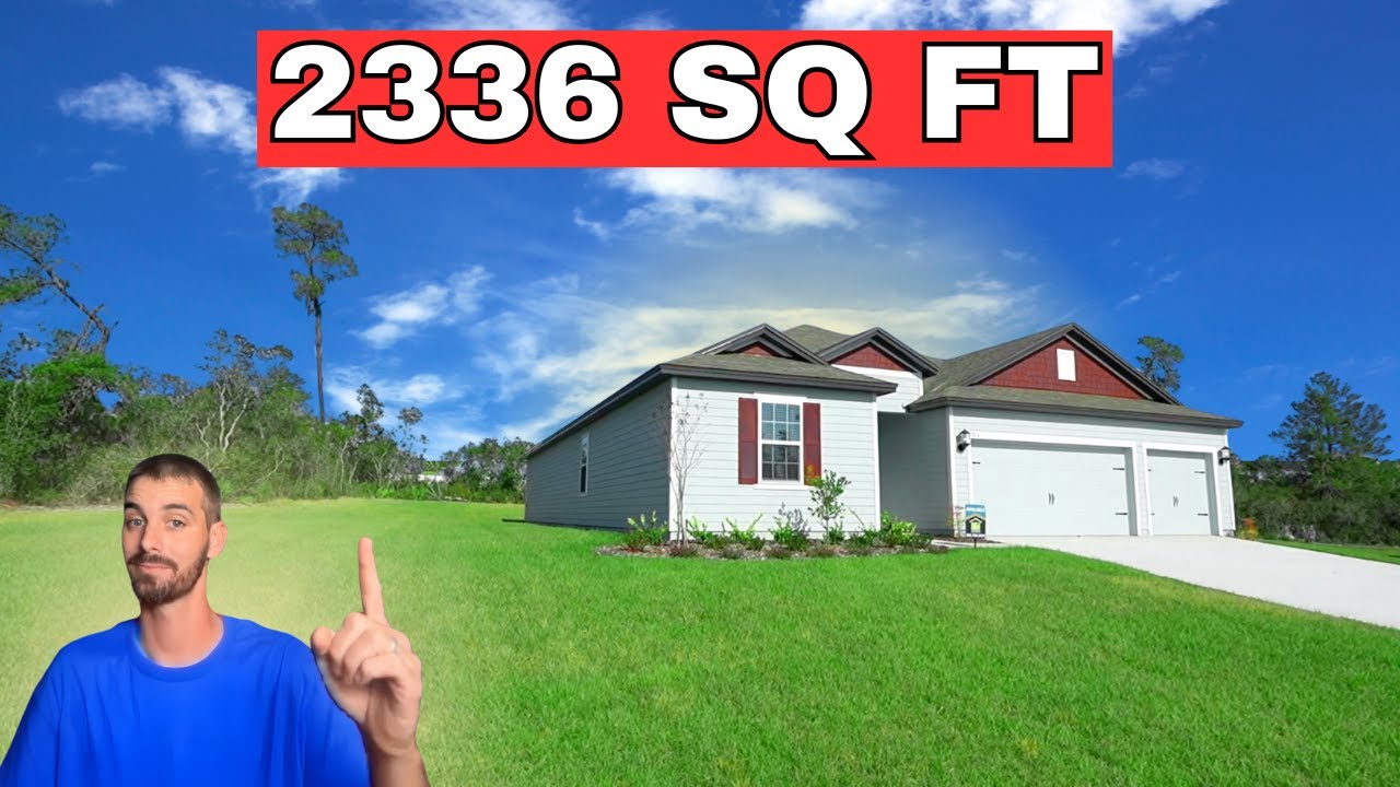 Inside a New Construction Home in Marion Oaks (Ocala, FL)