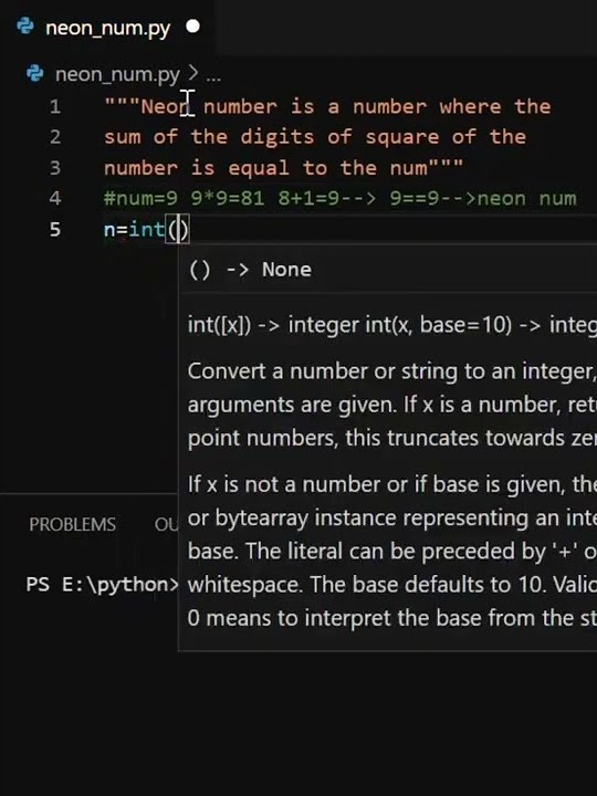Neon number #python #shorts #coding #shorts #shortsvideo - YouTube